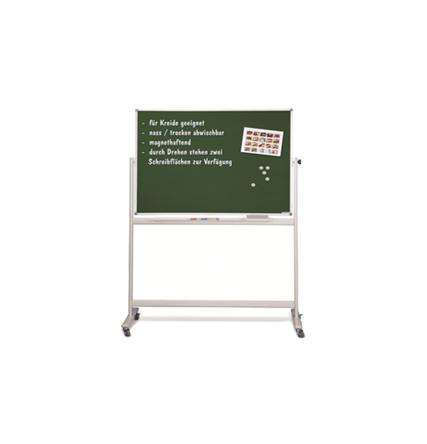 TABLA SCOLARA PENTRU CRETA PE STAND MOBIL MAGNETOPLAN, 150X100 cm TABLA SCOLARA PENTRU CRETA PE STAND MOBIL MAGNETOPLAN, 150X100 cm